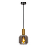 Lucide JOANET - Hanglamp - Ø 16 cm - 1xE27 - Fumé Lucide JOANET - Hanglamp - Ø 16 cm - 1xE27 - Fumé