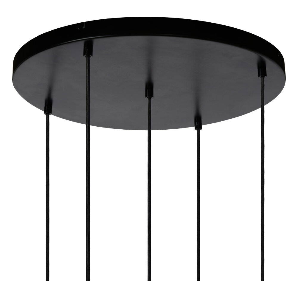 Lucide JOANET - Hanglamp - Ø 66 cm - 5xE27 - Fumé Lucide JOANET - Hanglamp - Ø 66 cm - 5xE27 - Fumé