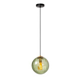 Lucide MONSARAZ - Hanglamp - Ø 25 cm - 1xE27 - Groen Lucide MONSARAZ - Hanglamp - Ø 25 cm - 1xE27 - Groen