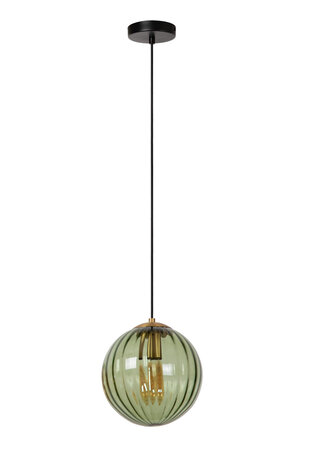 Lucide MONSARAZ - Hanglamp - Ø 25 cm - 1xE27 - Groen Lucide MONSARAZ - Hanglamp - Ø 25 cm - 1xE27 - Groen