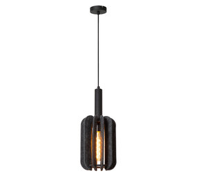 Lucide RAFAL - Hanglamp - Ø 20 cm - 1xE27 - Grijs Lucide RAFAL - Hanglamp - Ø 20 cm - 1xE27 - Grijs