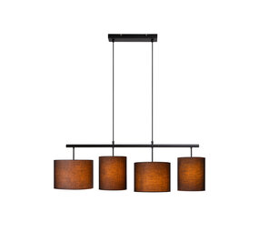 Lucide MAYA - Hanglamp - 4xE27 - Zwart Lucide MAYA - Hanglamp - 4xE27 - Zwart