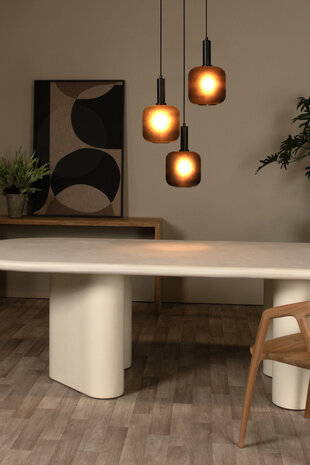 Lucide ELOISE - Hanglamp - Ø 40 cm - 3xE27 - Zwart Lucide ELOISE - Hanglamp - Ø 40 cm - 3xE27 - Zwart