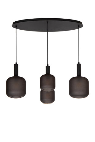 Lucide ELOISE - Hanglamp - 4xE27 - Zwart Lucide ELOISE - Hanglamp - 4xE27 - Zwart