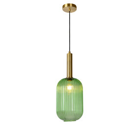 Lucide MALOTO - Hanglamp - Ø 20 cm - 1xE27 - Groen Lucide MALOTO - Hanglamp - Ø 20 cm - 1xE27 - Groen