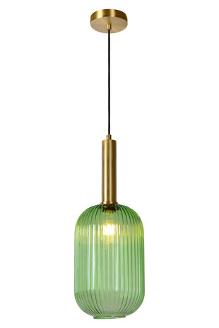 Lucide MALOTO - Hanglamp - Ø 20 cm - 1xE27 - Groen Lucide MALOTO - Hanglamp - Ø 20 cm - 1xE27 - Groen