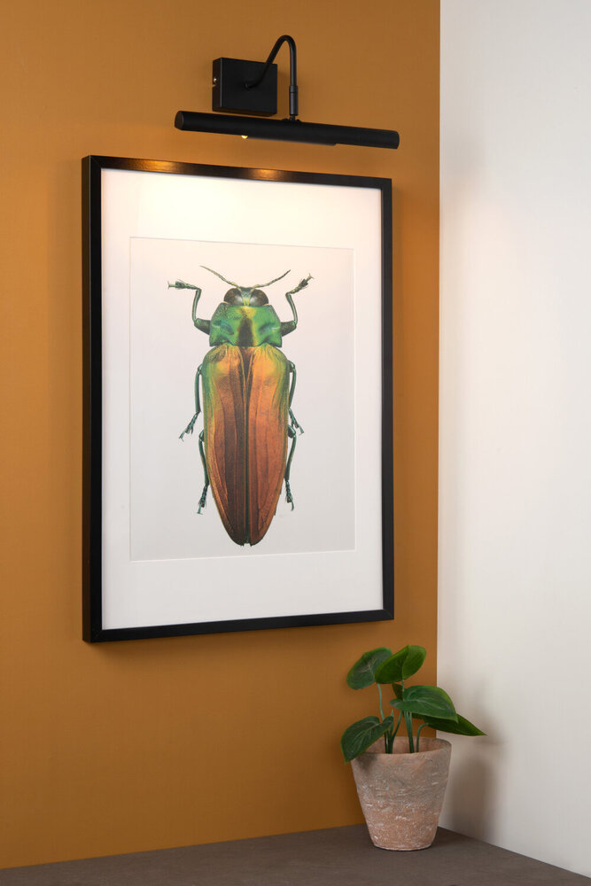 Lucide VINZ - Schilderijverlichting - 2xG9 - Zwart Lucide VINZ - Schilderijverlichting - 2xG9 - Zwart