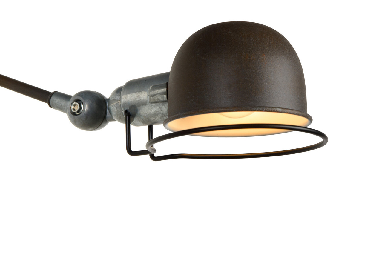 Lucide HONORE - Wandlamp - 1xE14 - Roest bruin