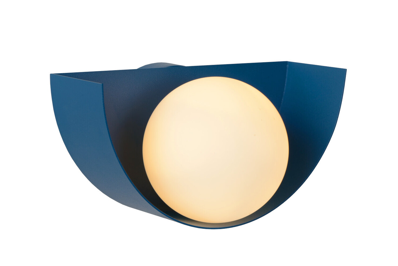 Lucide BENNI - Wandlamp - 1xG9 - Blauw Lucide BENNI - Wandlamp - 1xG9 - Blauw