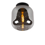 Lucide JOANET - Plafonnière - Ø 25 cm - 1xE27 - Fumé Lucide JOANET - Plafonnière - Ø 25 cm - 1xE27 - Fumé