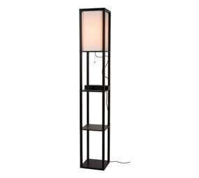 Lucide MENNO - Vloerlamp - 1xE27 - Met draadloze oplader - Zwart Lucide MENNO - Vloerlamp - 1xE27 - Met draadloze oplader - Zwart