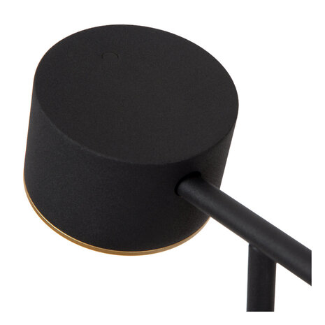 Lucide GIAN - Vloerlamp - LED Dimb. - 1x9W 2700K - Zwart Lucide GIAN - Vloerlamp - LED Dimb. - 1x9W 2700K - Zwart