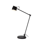 Lucide MILNE - Leeslamp - LED Dimb. - 1x8W 2700K - Zwart Lucide MILNE - Leeslamp - LED Dimb. - 1x8W 2700K - Zwart