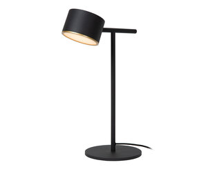 Lucide GIAN - Tafellamp - LED Dimb. - 1x9W 2700K - Zwart Lucide GIAN - Tafellamp - LED Dimb. - 1x9W 2700K - Zwart
