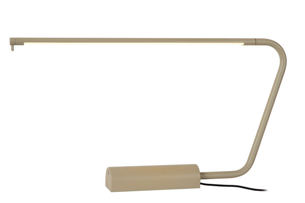 Lucide MADISON - Bureaulamp - LED Dimb. - 1x6,5W 2700K - Taupe Lucide MADISON - Bureaulamp - LED Dimb. - 1x6,5W 2700K - Taupe