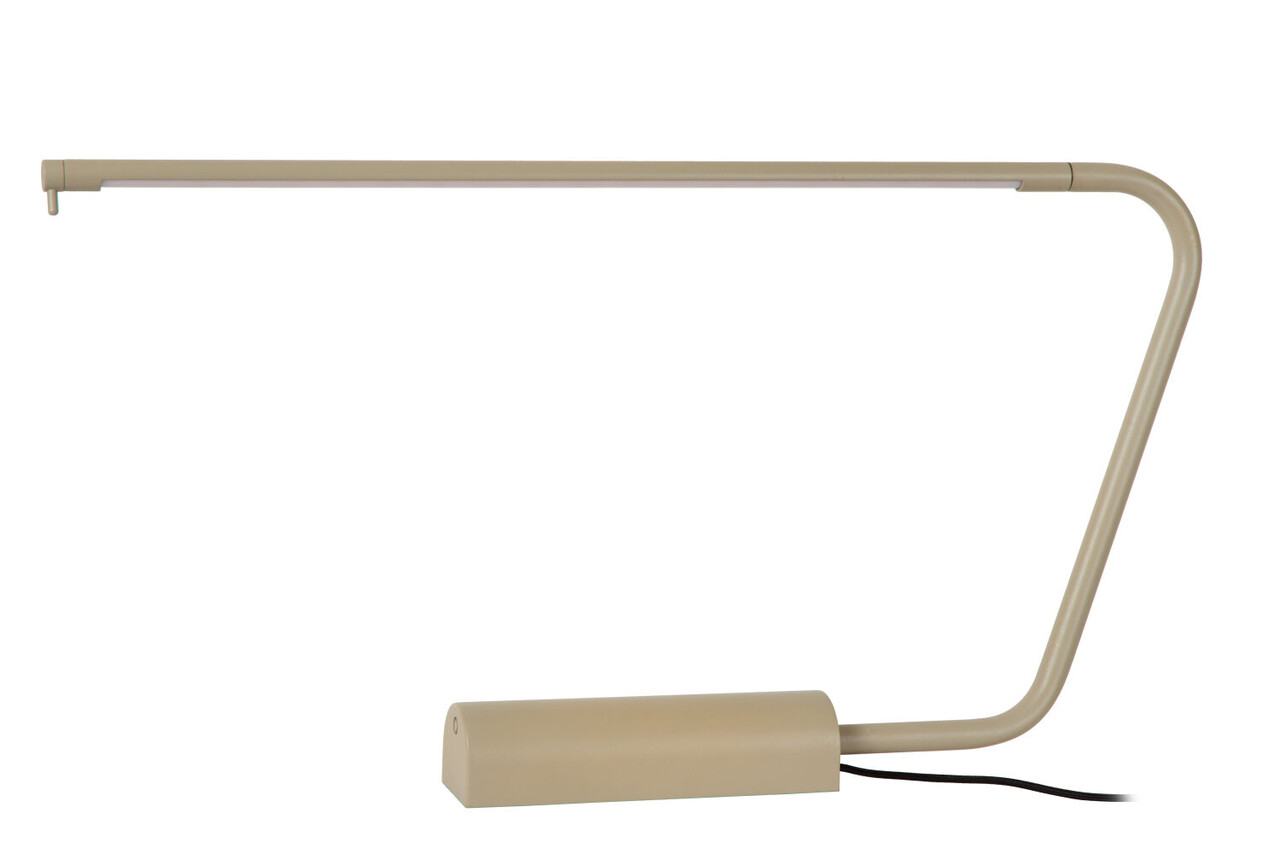Lucide MADISON - Bureaulamp - LED Dimb. - 1x9W 2700K - Taupe Lucide MADISON - Bureaulamp - LED Dimb. - 1x9W 2700K - Taupe