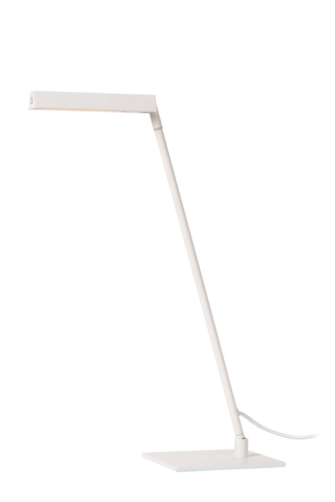 Lucide LAVALE - Bureaulamp - LED Dimb. - 1x3W 2700K - Wit Lucide LAVALE - Bureaulamp - LED Dimb. - 1x3W 2700K - Wit