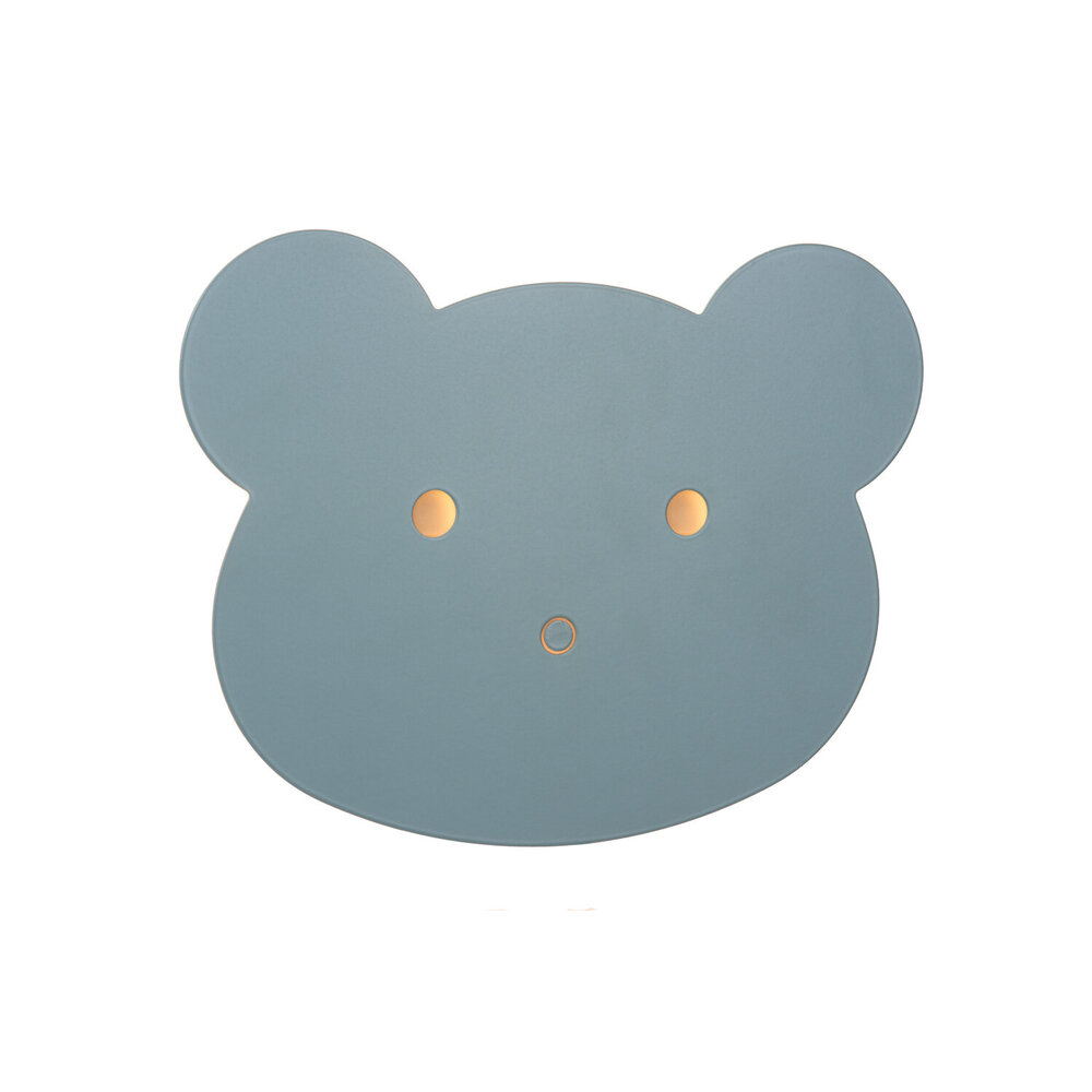 Lucide CHARLIE - Wandlamp Kinderkamer - LED Dimb. - 1x7W 2700K - Blauw