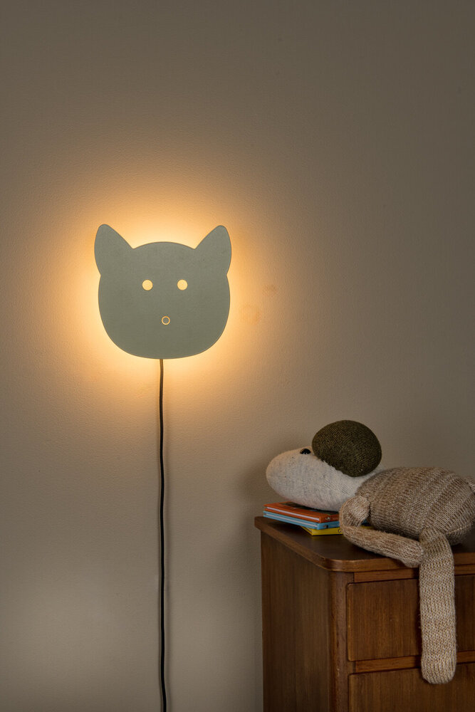 Lucide CHARLIE - Wandlamp Kinderkamer - LED Dimb. - 1x7W 2700K - Groen Lucide CHARLIE - Wandlamp Kinderkamer - LED Dimb. - 1x7W 2700K - Groen