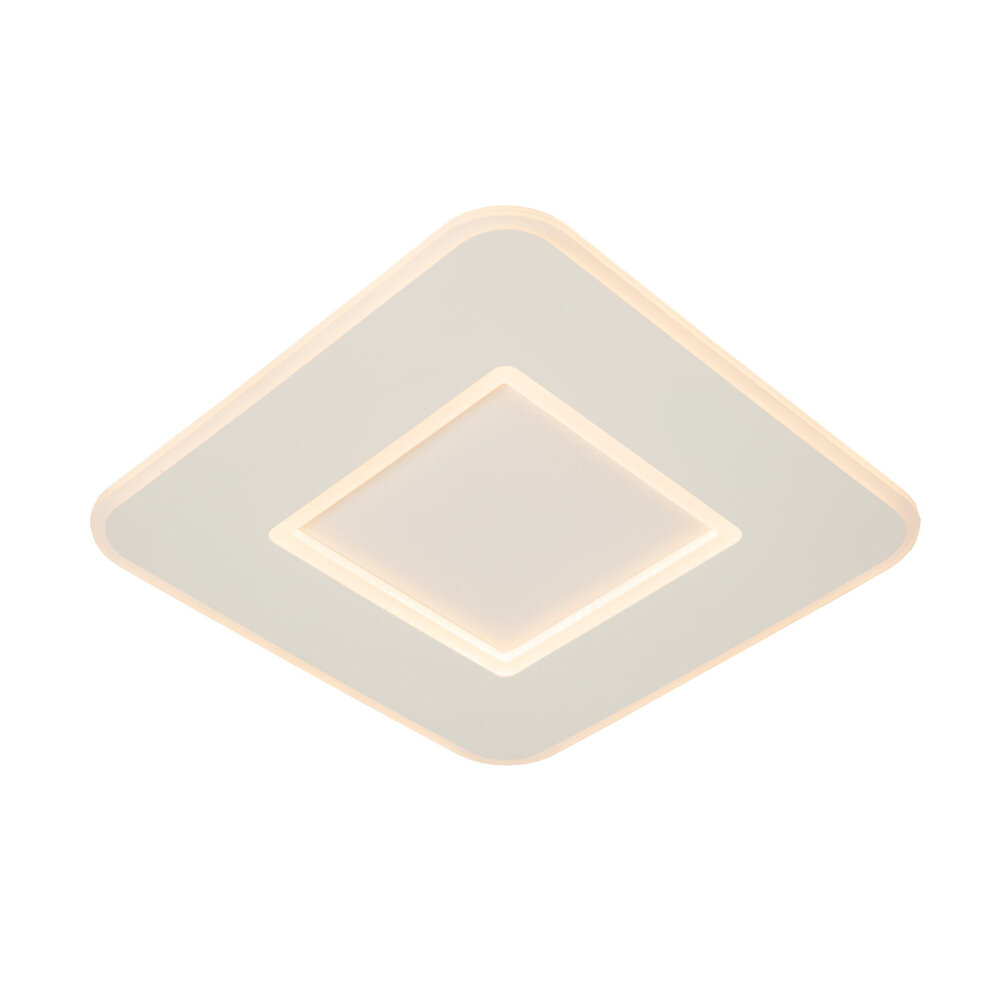 Lucide AXELLE - Plafonnière - LED 3 StepDim - 1x24W 2700K - Wit