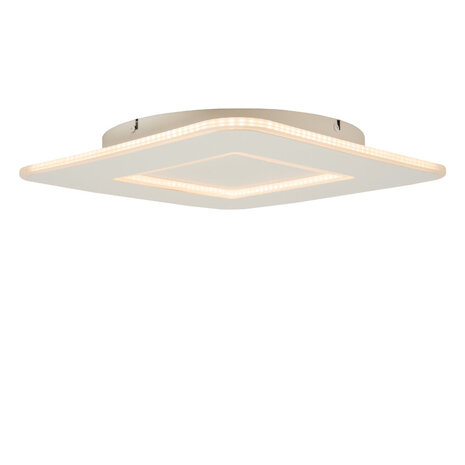 Lucide AXELLE - Plafonnière - LED 3 StepDim - 1x24W 2700K - Wit Lucide AXELLE - Plafonnière - LED 3 StepDim - 1x24W 2700K - Wit