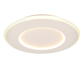 Lucide AXELLE - Plafonnière - Ø 39,6 cm - LED 3 StepDim - 1x24W 2700K - Wit