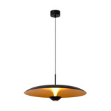 Lucide KENNETH - Hanglamp - Ø 60 cm - LED Dimb. - 1x16W 2700K - Zwart | Premium Lucide KENNETH - Hanglamp - Ø 60 cm - LED Dimb. - 1x16W 2700K - Zwart | Premium