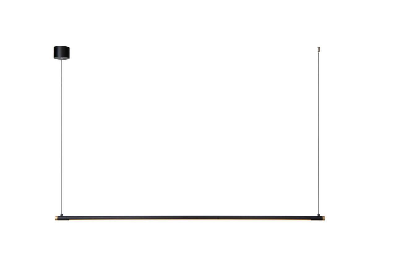 Lucide MARNIK - Hanglamp - Ø 2,5 cm - LED Dimb. - CCT - 1x22W 2700K/4000K - Handbewegingssensor - Zwart | Premium Lucide MARNIK - Hanglamp - Ø 2,5 cm - LED Dimb. - CCT - 1x22W 2700K/4000K - Handbewegingssensor - Zwart | Premium