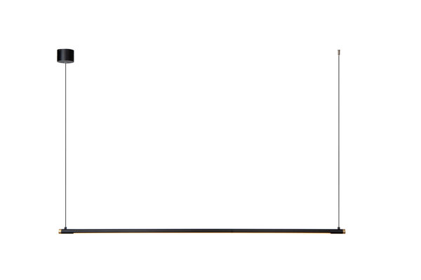 Lucide MARNIK - Hanglamp - Ø 2,5 cm - LED Dimb. - CCT - 1x22W 2700K/4000K - Handbewegingssensor - Zwart | Premium Lucide MARNIK - Hanglamp - Ø 2,5 cm - LED Dimb. - CCT - 1x22W 2700K/4000K - Handbewegingssensor - Zwart | Premium