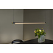 Lucide MARNIK - Hanglamp - Ø 2,5 cm - LED Dimb. - CCT - 1x22W 2700K/4000K - Handbewegingssensor - Zwart | Premium Lucide MARNIK - Hanglamp - Ø 2,5 cm - LED Dimb. - CCT - 1x22W 2700K/4000K - Handbewegingssensor - Zwart | Premium