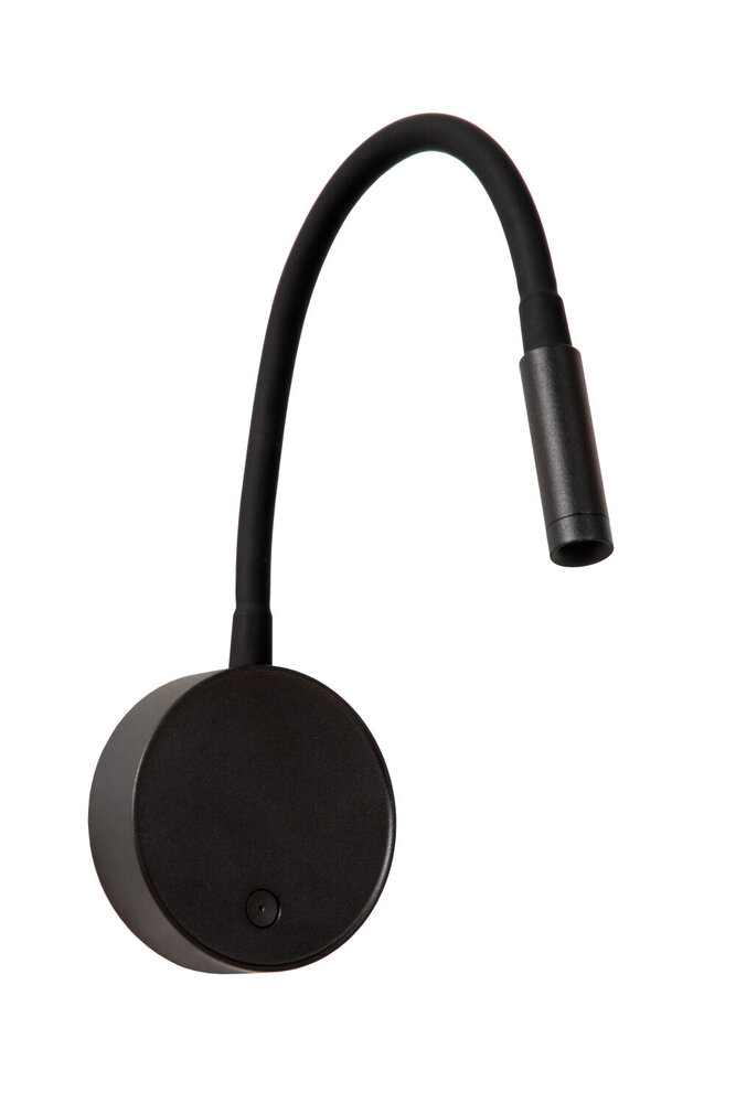 Lucide ASJA - Oplaadbare Wandspot / Wandlamp - Accu/Batterij - LED 3 StepDim - 1x3W 2700K - Zwart - Premium Lucide ASJA - Oplaadbare Wandspot / Wandlamp - Accu/Batterij - LED 3 StepDim - 1x3W 2700K - Zwart - Premium