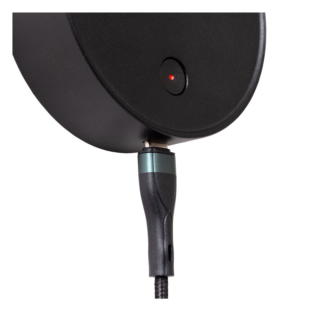 Lucide ASJA - Oplaadbare Wandspot / Wandlamp - Accu/Batterij - LED 3 StepDim - 1x3W 2700K - Zwart - Premium Lucide ASJA - Oplaadbare Wandspot / Wandlamp - Accu/Batterij - LED 3 StepDim - 1x3W 2700K - Zwart - Premium