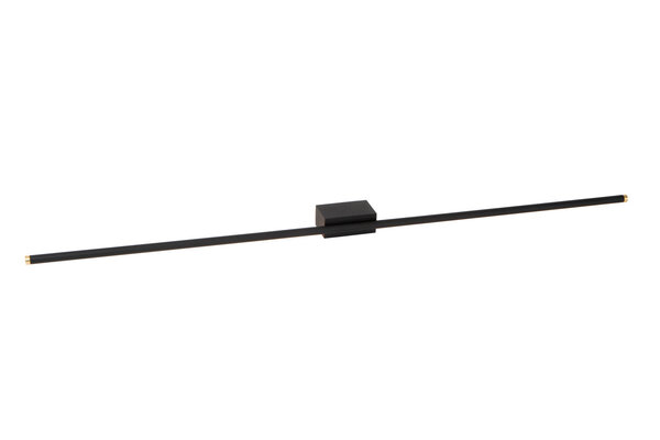 Lucide MARNIK - Wandlamp - LED Dimb. - CCT - 1x18W 2700K/4000K - Handbewegingssensor - Zwart | Premium