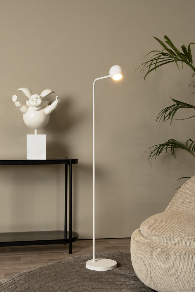 Lucide COMET - Oplaadbare Vloerlamp - Accu/Batterij - LED 3 StepDim - 1x3W 2700K - Wit Lucide COMET - Oplaadbare Vloerlamp - Accu/Batterij - LED 3 StepDim - 1x3W 2700K - Wit