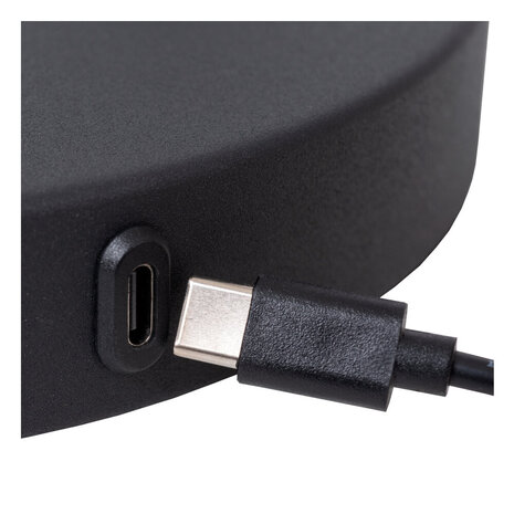 Lucide STIRLING - Oplaadbare Vloerlamp - Accu/Batterij - LED 3 StepDim - 1x3W 2700K - Zwart Lucide STIRLING - Oplaadbare Vloerlamp - Accu/Batterij - LED 3 StepDim - 1x3W 2700K - Zwart