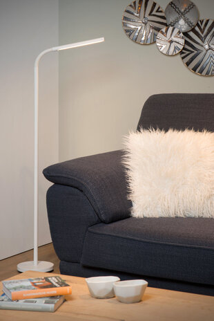 Lucide GILLY - Leeslamp - LED - 1x6W 2700K - Wit Lucide GILLY - Leeslamp - LED - 1x6W 2700K - Wit