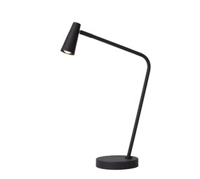 Lucide STIRLING - Oplaadbare Bureaulamp - Accu/Batterij - LED 3 StepDim - 1x3W 2700K - Zwart Lucide STIRLING - Oplaadbare Bureaulamp - Accu/Batterij - LED 3 StepDim - 1x3W 2700K - Zwart