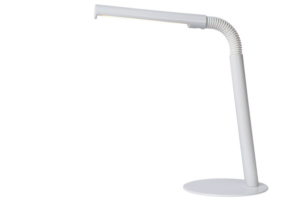 Lucide GILLY - Bureaulamp - LED - 1x5W 2700K - Wit Lucide GILLY - Bureaulamp - LED - 1x5W 2700K - Wit