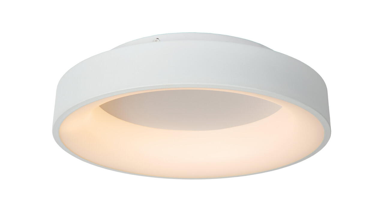 Lucide MIRAGE - Plafonnière - Ø 45 cm - LED Dimb. - 1x33W 2700K - Wit Lucide MIRAGE - Plafonnière - Ø 45 cm - LED Dimb. - 1x33W 2700K - Wit