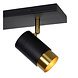 Lucide FLORIS - Plafondspot - 2xGU10 (MR16) - Zwart Lucide FLORIS - Plafondspot - 2xGU10 (MR16) - Zwart
