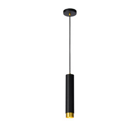Lucide FLORIS - Hanglamp - Ø 5,9 cm - 1xGU10 (MR16) - Zwart