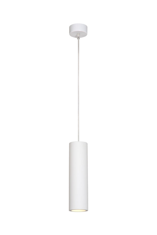Lucide GIPSY - Hanglamp - Ø 7 cm - 1xGU10 (MR16) - Wit