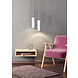 Lucide GIPSY - Hanglamp - Ø 7 cm - 1xGU10 (MR16) - Wit