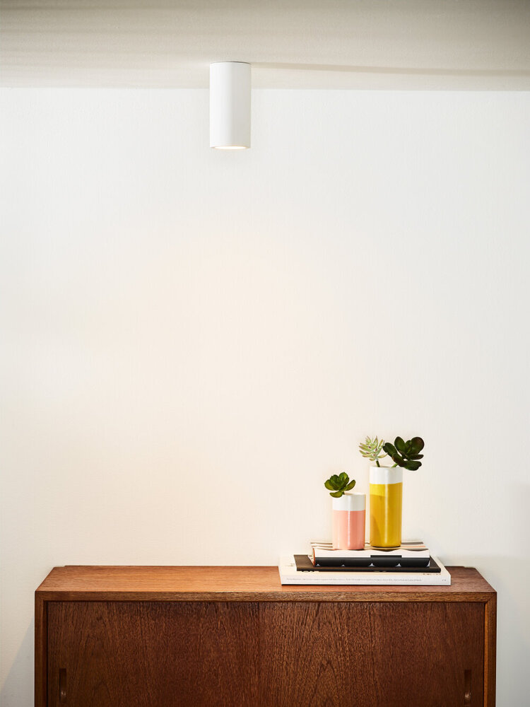 Lucide GIPSY - Plafondspot - Ø 7 cm - 1xGU10 - Wit