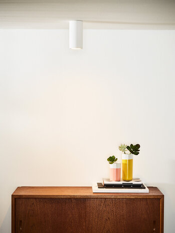 Lucide GIPSY - Plafondspot - Ø 7 cm - 1xGU10 - Wit