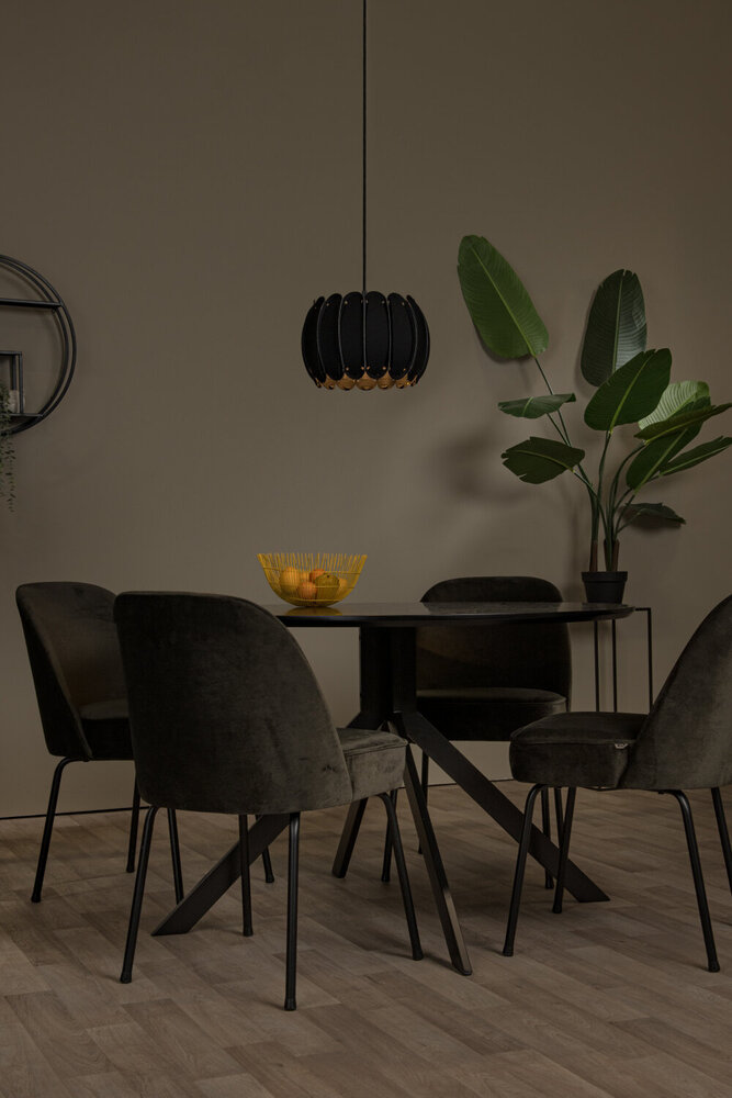 Lucide SPENCER - Hanglamp - Ø 30 cm - 1xE27 - Zwart Lucide SPENCER - Hanglamp - Ø 30 cm - 1xE27 - Zwart
