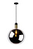 JULIUS - Hanglamp - Ø 40 cm - 1xE27 - Fumé