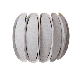 Lucide SPENCER - Wandlamp - 1xE27 - Grijs