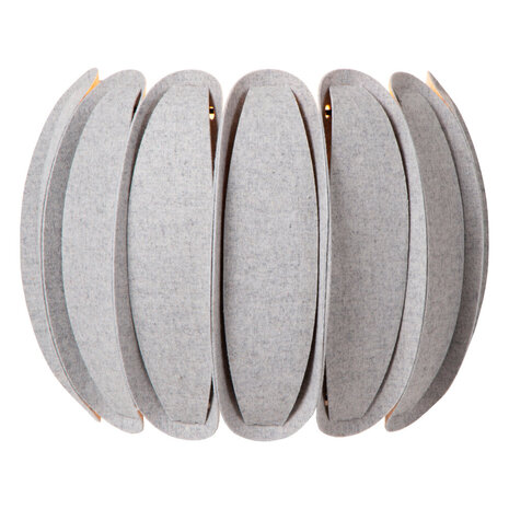 Lucide SPENCER - Wandlamp - 1xE27 - Grijs Lucide SPENCER - Wandlamp - 1xE27 - Grijs