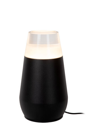 Lucide OPUS - Sokkellamp - LED - 1x9W 2700K - IP54 - Zwart